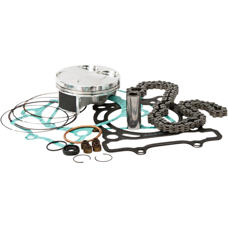VERTEX 0910-3751 VTKTC23259B Top End Piston Kit Forged Replica for 4-Stroke Top End Piston Kit - 76.96 mm - Kawasaki KX250F
