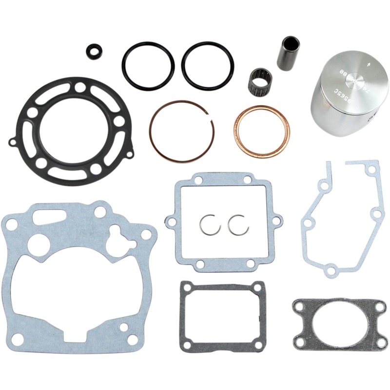 WISECO 0903-0923 PK1608 High Performance Piston Kit with Gaskets for 2-Stroke Piston Kit with Gaskets - 54.00 mm - Kawasaki KX125