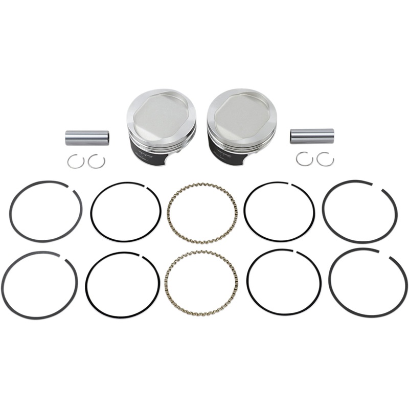 WISECO 0903-1575 K0213P3 Tracker Series Piston Kit Tracker Series Piston Kit - 3.528" - 883 cc Bored to 1200 cc - +0.030" - 883 XL