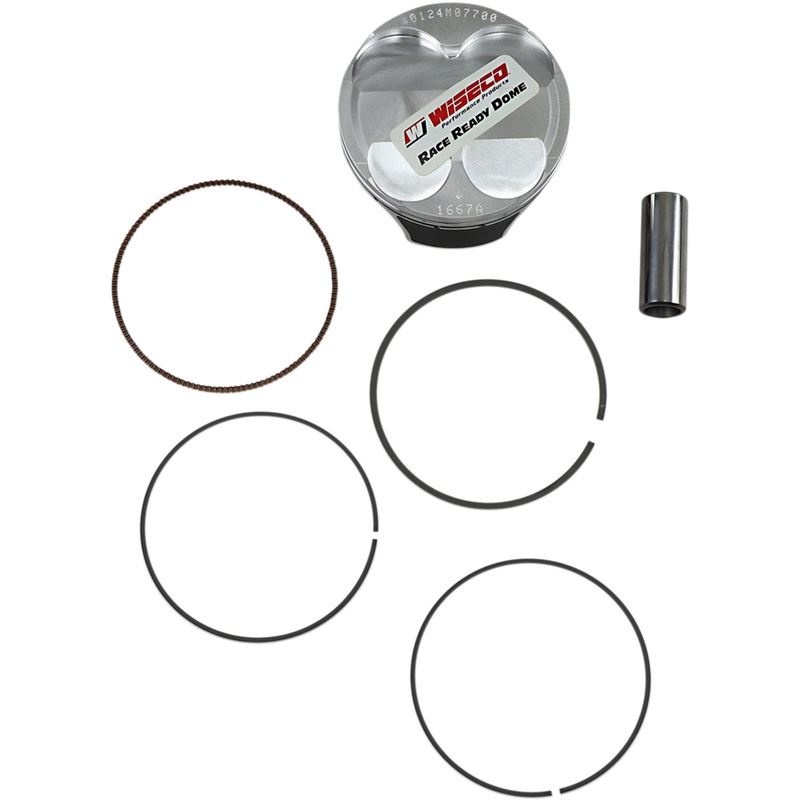 WISECO 0910-3915 40124M07700 Piston Kit Forged Series for 4-Stroke Piston Kit - 77.00 mm - Kawasaski