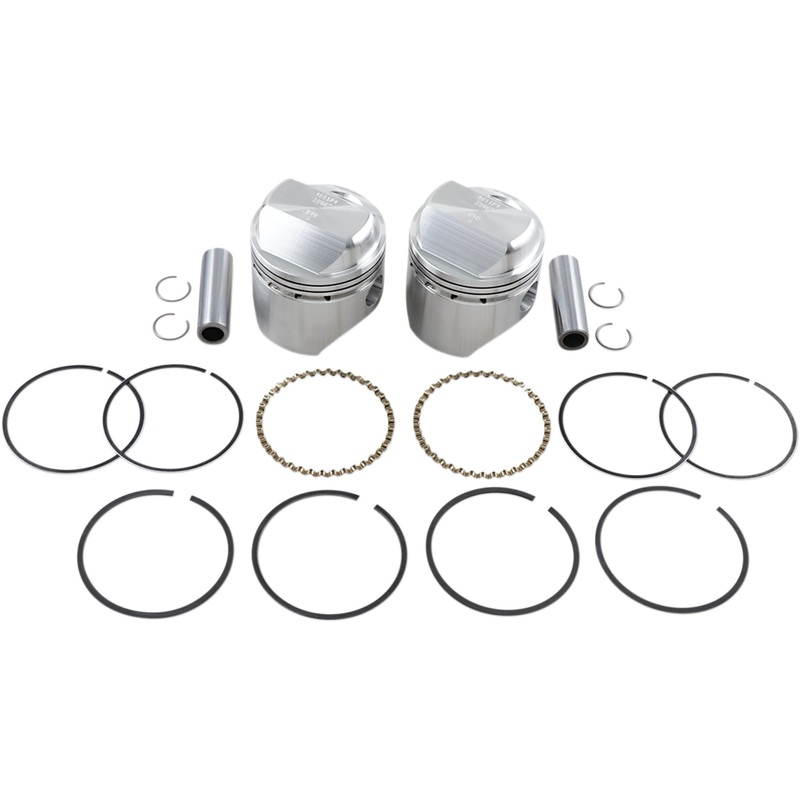 WISECO K1604 K1604 High-Performance Piston Kit Piston Kit - +0.040" - XL 1000 cc