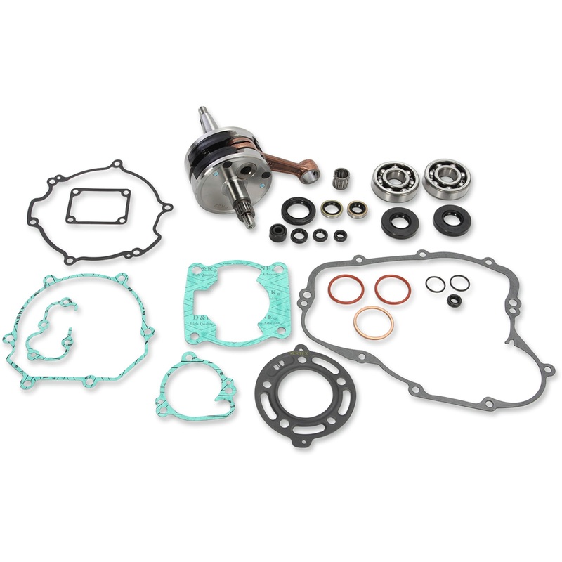 HOT RODS 0921-0573 CBK0207 Bottom End Kit with OE Crankshaft Bottom End Kit - OE Crankshaft Replacement - Kawasaki