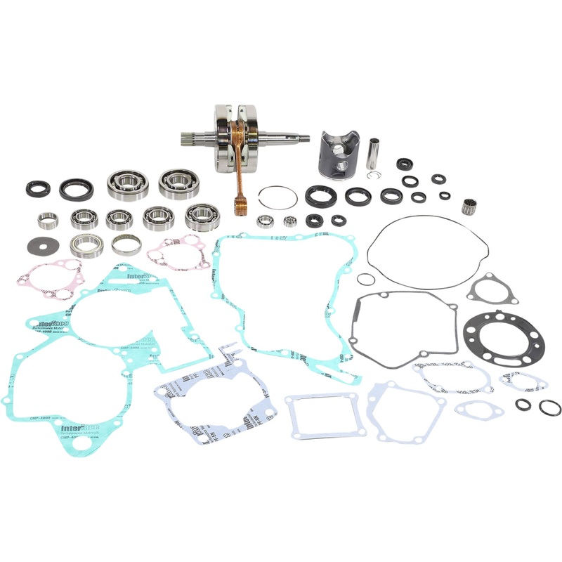 VERTEX 0903-1104 WR101-130 Complete Engine Rebuild Kit for 2-Stroke Engine Rebuild Kit - Honda CR125R