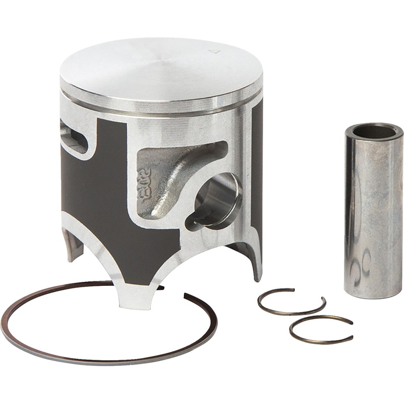 VERTEX 0910-2048 23637B Piston Kit Cast Replica for 2 Stroke Piston Kit - 48.45 mm - Kawasaki KX85/Big Wheel