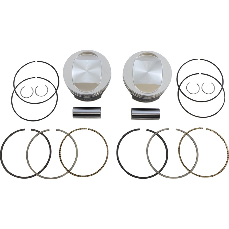 WISECO 0903-1566 K0210P1 Tracker Series Piston Kit Tracker Series Piston Kit - 3.885" - 96 Cubic Inch Bored to 103 Cubic Inch - +0.010" - Twin Cam