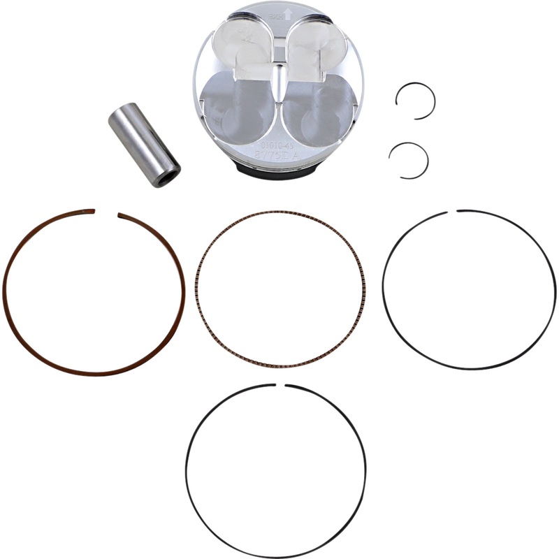 WOSSNER 0910-4980 8775DA Piston Kit for 4 Stroke Piston Kit - 76.76 mm - Honda