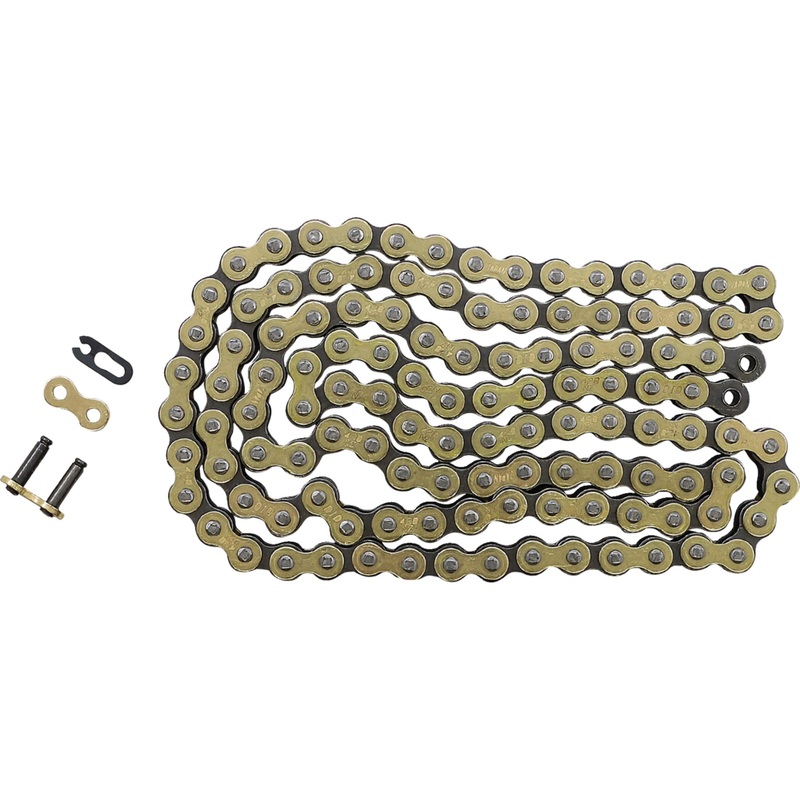 DID 1221-0483 428NZGX120RB 428 NZ Series Drive Chain 428 NZ - High Performance Drive Chain - 120 Links - Gold