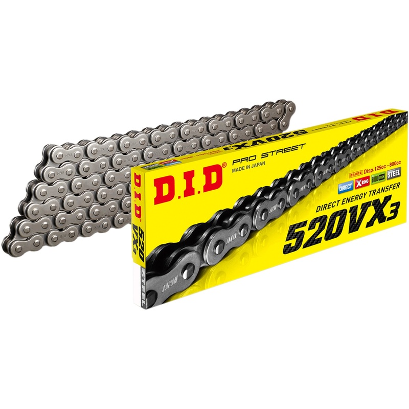 DID 1223-1417 M520VX3X96FB 520VX3 Chain 520 VX3 - Chain - 96 Links