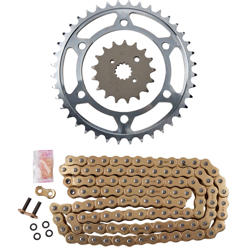 DID 1230-0376 DKS-014G X-Ring Chain Kit Chain Kit - Suzuki - GSX-R1300 '99-'07