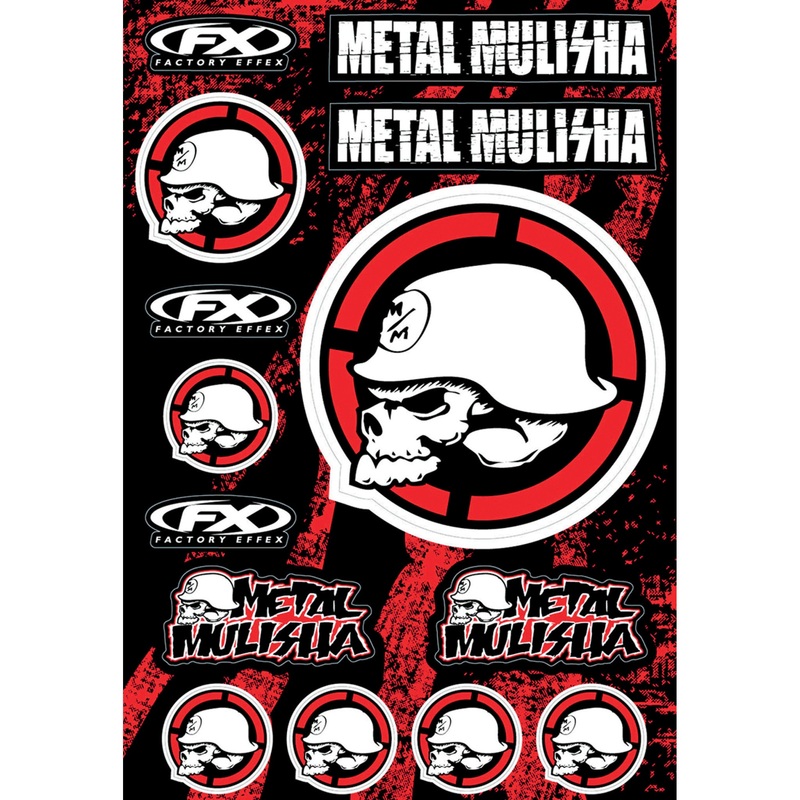 FACTORY EFFEX 4320-1467 16-68052 Decal Sheet metal mulisha