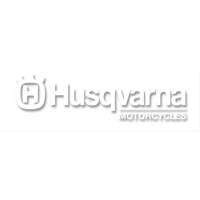 FACTORY EFFEX 4320-2154 22-94650 Die-Cut Logo Decal Die-Cut Decal - 1' - Husqvarna White