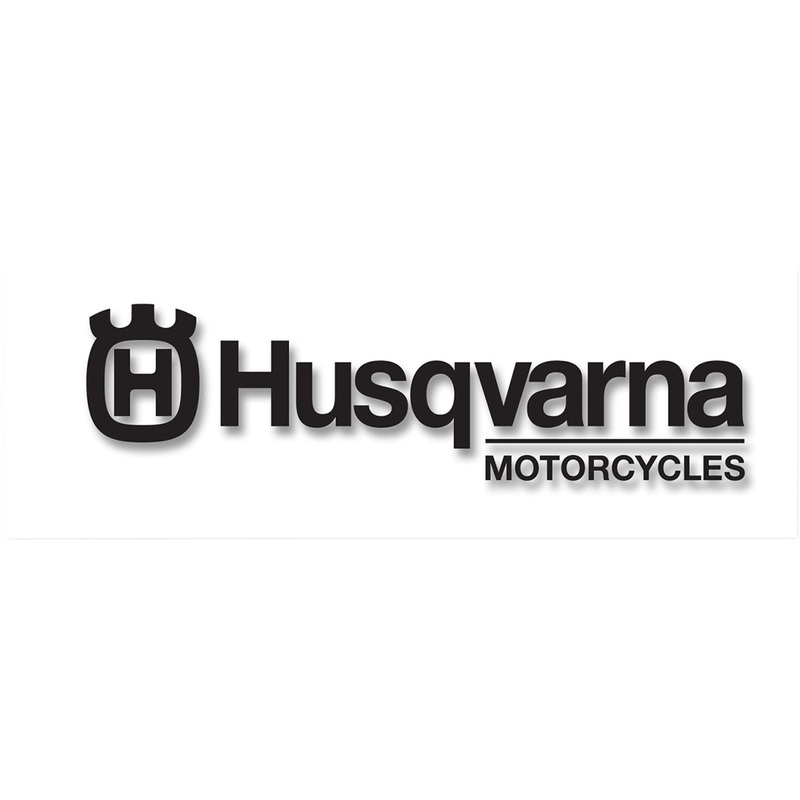 FACTORY EFFEX 4320-2158 22-94658 Die-Cut Logo Decal Die-Cut Decal - 5' - Husqvarna Black