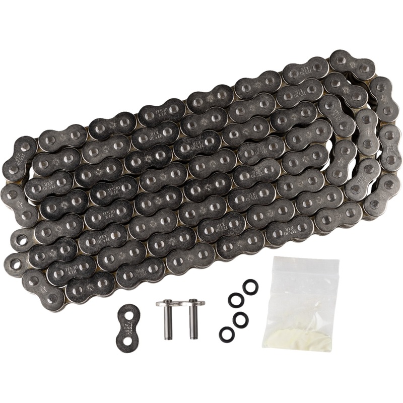 JT CHAINS 1223-1125 JTC530X1RNN122RL 530 X1R Heavy Duty X-Ring Sealed Drive Chain 530 X1R - Heavy Duty Drive Chain - 122 Links - Nickel
