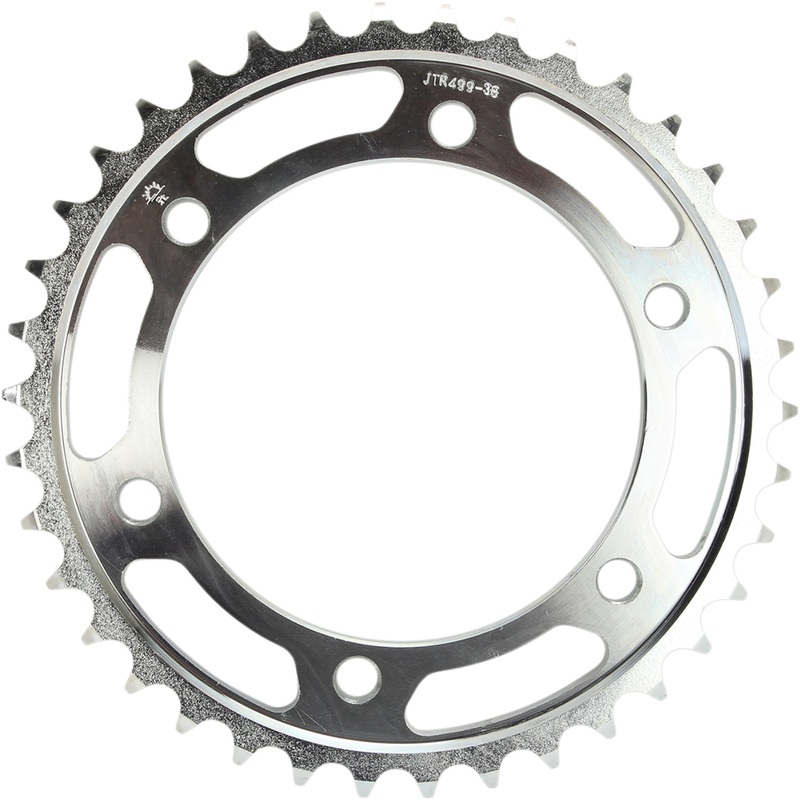 JT SPROCKETS JTR499-38 JTR499.38 Steel Rear Sprocket Sprocket - Rear - Kawasaki/Suzuki - 38-Tooth