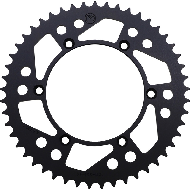 MOOSE OFFROAD 1211-1489 1211-251-49-10 Rear Aluminum Sprocket Rear Sprocket - 49 Tooth