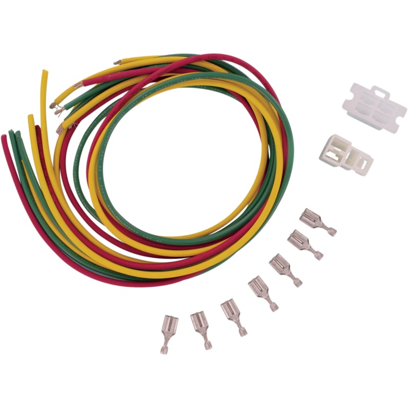RICK'S MOTORSPORT ELECTRIC 2120-0293 11-108 Rectifier/Regulator Wiring Harness Connector Kit Regulator/Rectifier Wiring Harness Connector Kit - VFR/Hurricane