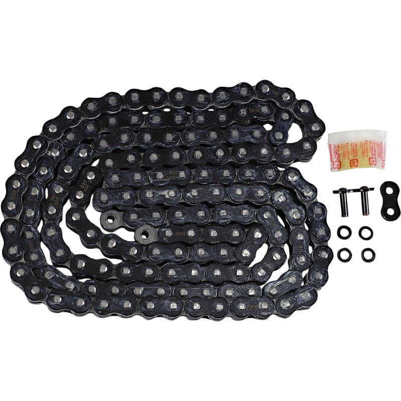 RK 1223-2072 520MAXZ-130-BC 520 Max Z Chain 520 Max Z - Drive Chain - 130 Links - Black & Chrome