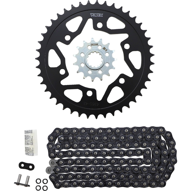 VORTEX 1230-1541 CK6455 Chain and Sprocket Kit Chain Kit - Black