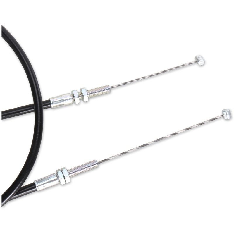 MOOSE OFFROAD 0650-1189 45-1014 Black Vinyl Throttle Cable Throttle Cable - Kawasaki