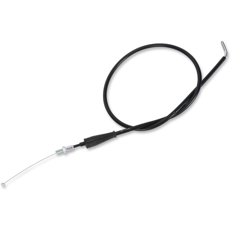 MOOSE OFFROAD 0650-1240 45-1121 Black Vinyl Throttle Cable Throttle Cable - Suzuki