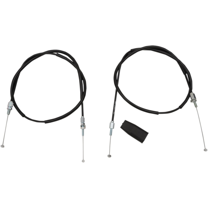 MOOSE OFFROAD 0650-1709 45-1264 Black Vinyl Throttle Cable Throttle Cable - Honda