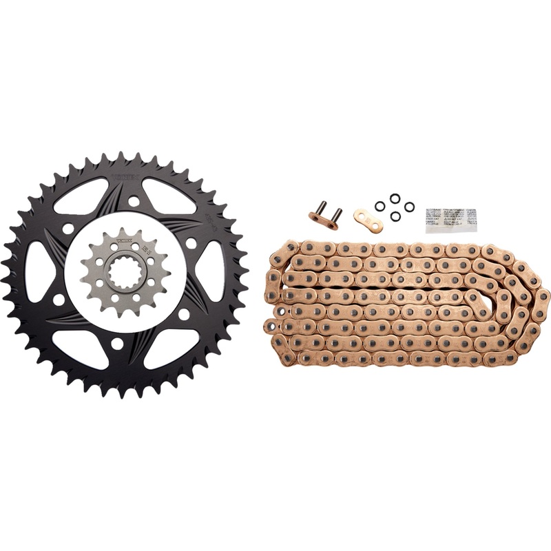 VORTEX 1230-1546 CKG6454 Chain and Sprocket Kit Chain Kit - Gold