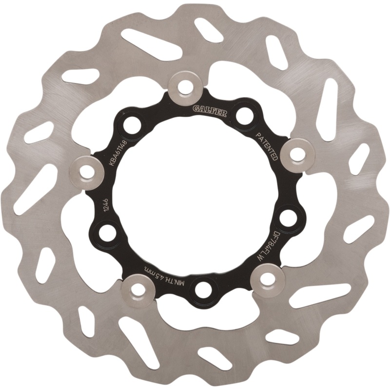 GALFER 1710-3879 DF784FLW Wave Rotor Rear Rotor