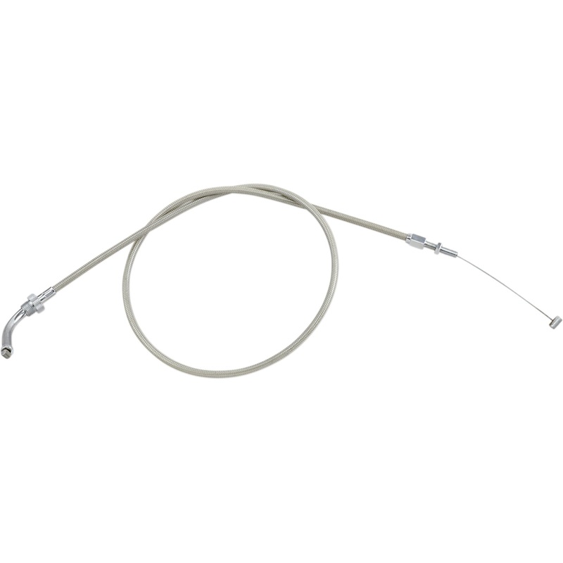 MOTION PRO 0650-0806 62-0414 Armor Coat Stainless Steel Throttle/Idle Cable for Cruisers pull - vt750