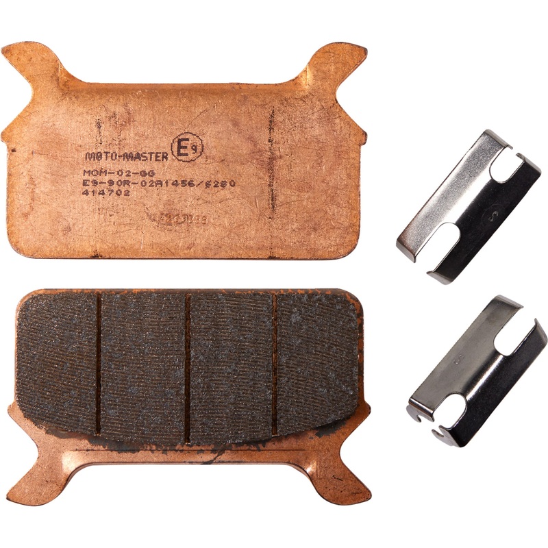 MOTO-MASTER 1721-3505 414702-PU RoadPro Sintered Metal Brake Pads Brake Pads - Sintered Series
