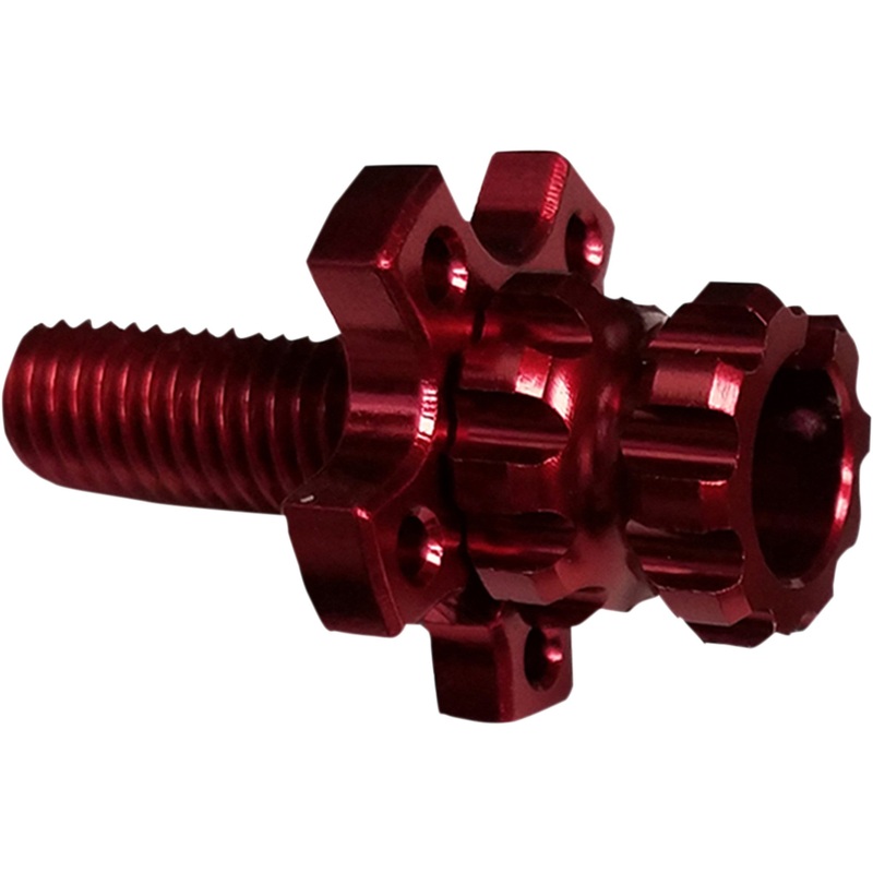 PSR 0617-0285 00-02150-24 Clutch Cable Adjuster Cable Adjuster - Clutch - M8 x 1.25 - Red
