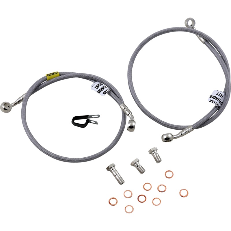 GALFER 1741-4586 FK003D484-2 Brake Line Kit Brake Line - Stainless Steel