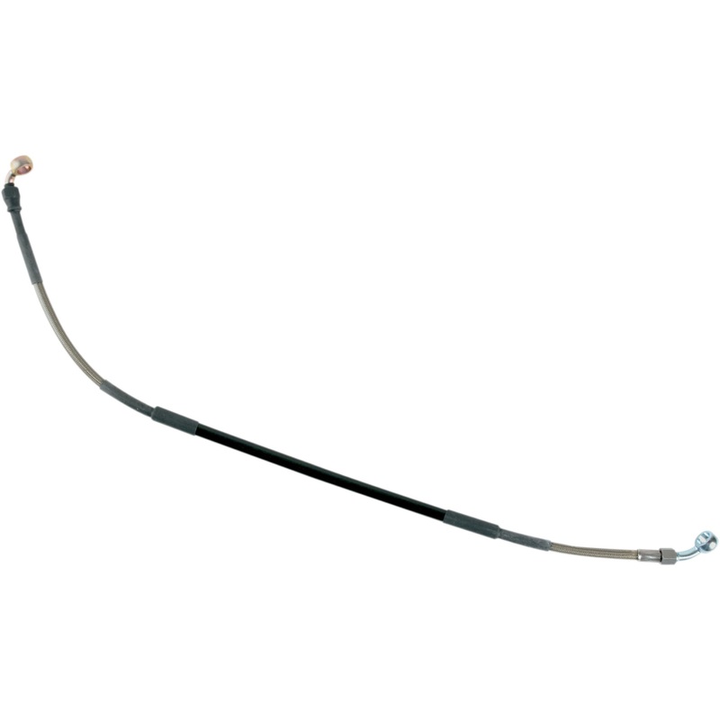 MOOSE OFFROAD 1741-0261 S01-2-034/P Stainless Steel Braided Brake Line Brake Line - Rear - Suzuki