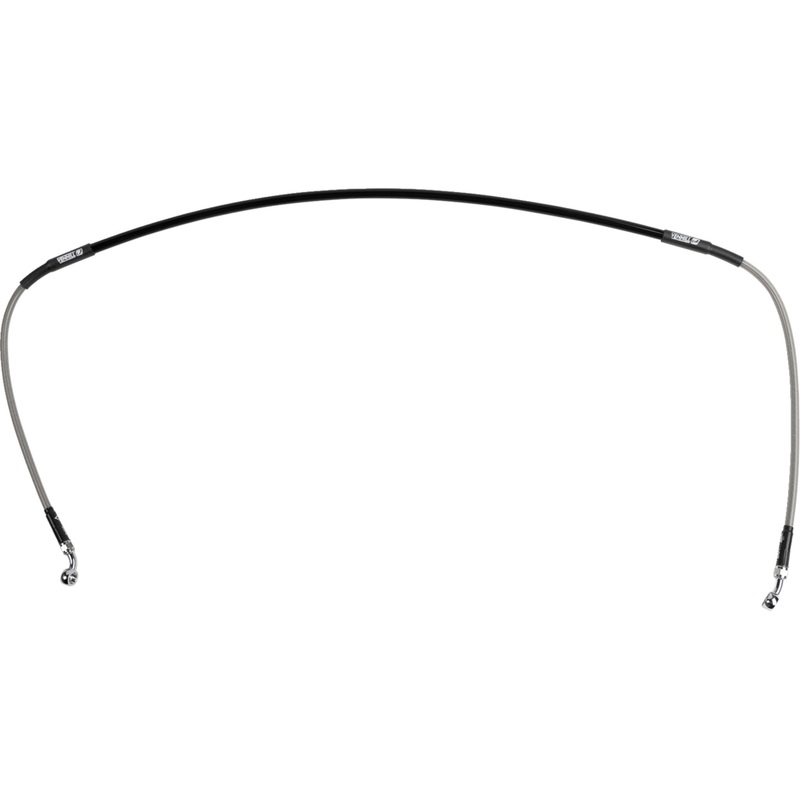 MOOSE OFFROAD 1741-6467 H02-1-076/P Stainless Steel Braided Brake Line Brake Line - Stainless Steel