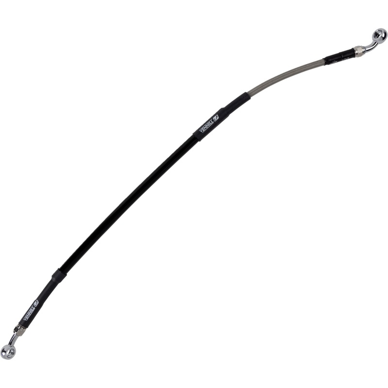 MOOSE OFFROAD 1741-6536 K02-2-006/P Stainless Steel Braided Brake Line Brake Line - Stainless Steel