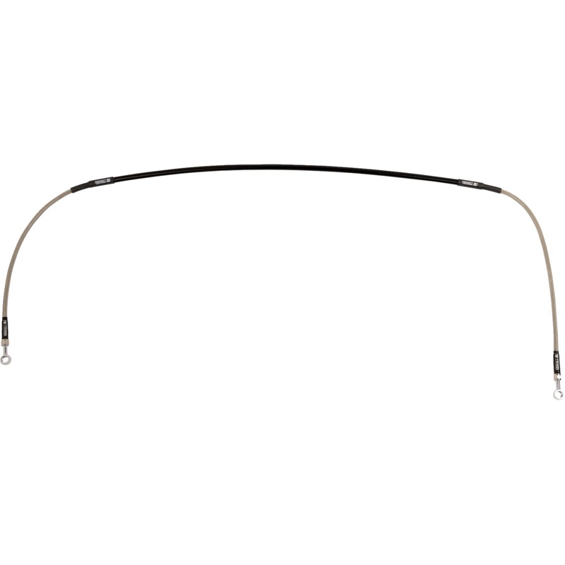 MOOSE OFFROAD 1741-6787 Y01-1-084/P Stainless Steel Braided Brake Line Brake Line - Stainless Steel