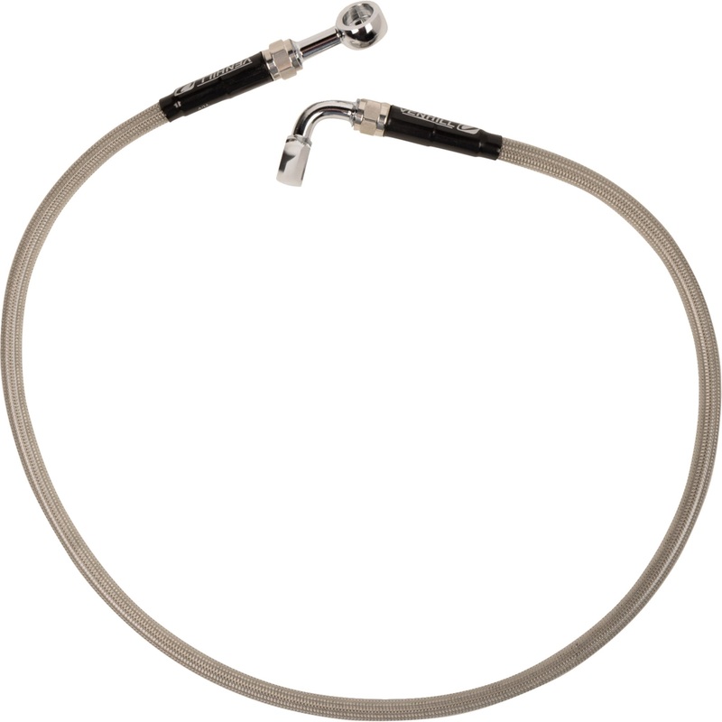 MOOSE OFFROAD 1741-6799 G06-2-003/P Stainless Steel Braided Brake Line Brake Line - Stainless Steel