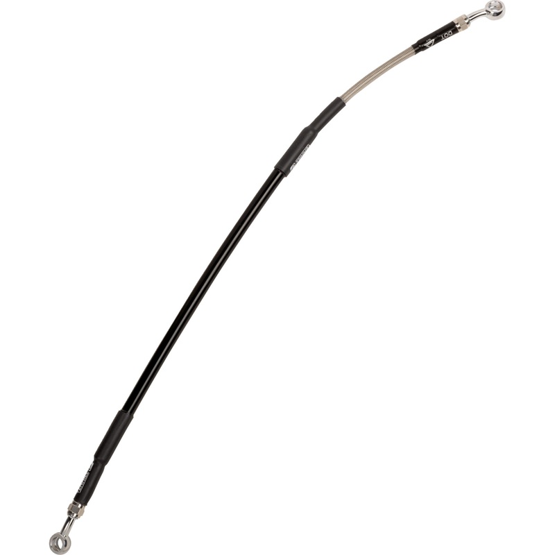 MOOSE OFFROAD 1741-6809 Y01-2-046/P Stainless Steel Braided Brake Line Brake Line - Stainless Steel