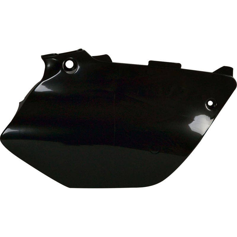 POLISPORT 0520-2161 8600600002 Side Panels For Yamaha Side Panels - Black - YZ 125/250