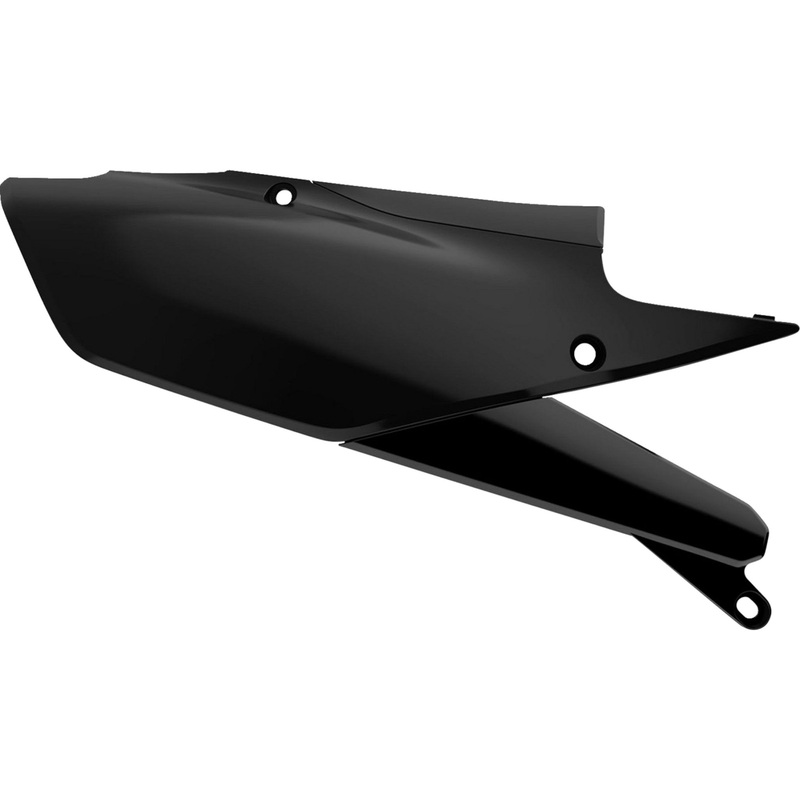 POLISPORT 0520-2459 8419900003 Side Panels For Yamaha Side Panels - Black - YZF 450
