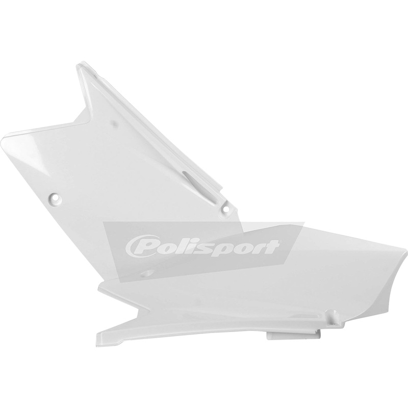 POLISPORT 0520-3687 8602700003 Side Panels For Suzuki Side Panels - OEM White - RMZ 450