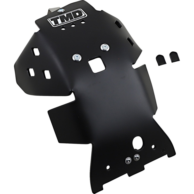 T.M. DESIGNWORKS 0506-1559 KTMC-350-BK Full-Coverage Skid Plate Skid Plate - Black - Husqvarna | KTM