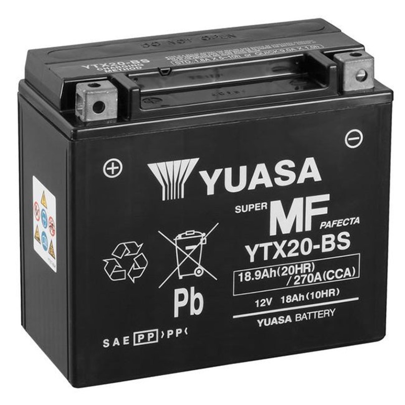 YTX20-BS Non-DG Factory Sealed Battery Yuasa (YTX20BS)