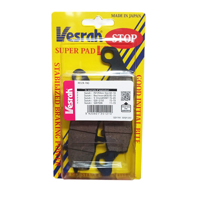 *SD924 Ceramic Organic Brake Pads Vesrah