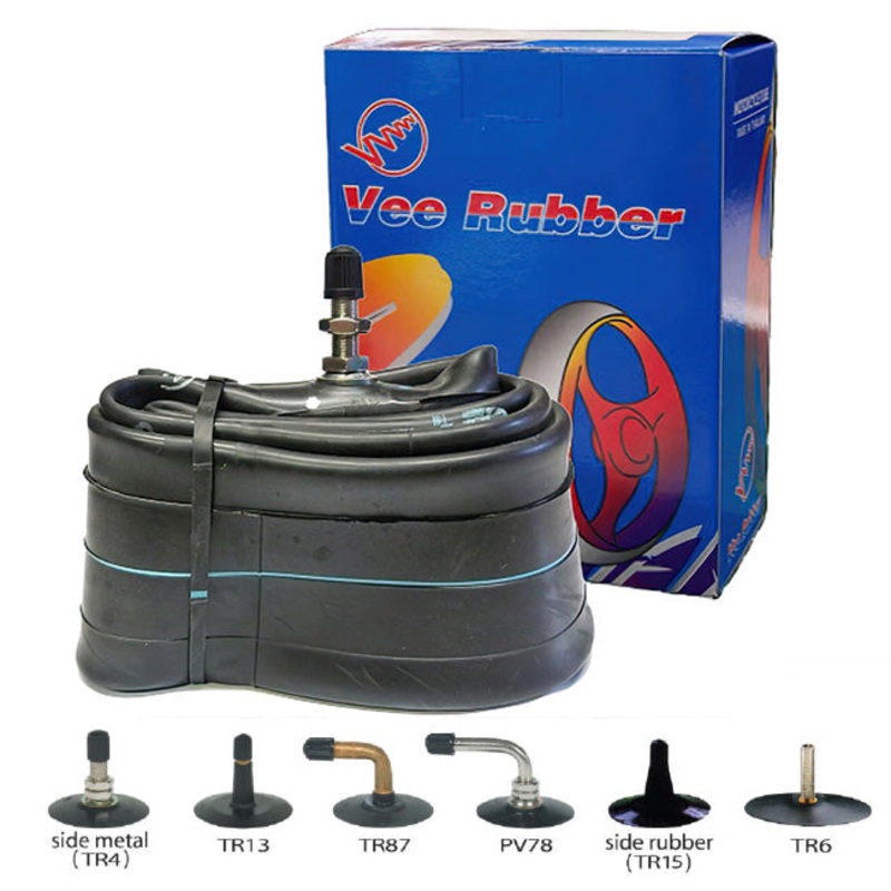 VT Tubes 325/350 x 18 TR4 (100/90-100/100) Vee Rubber ^ (VT18325)