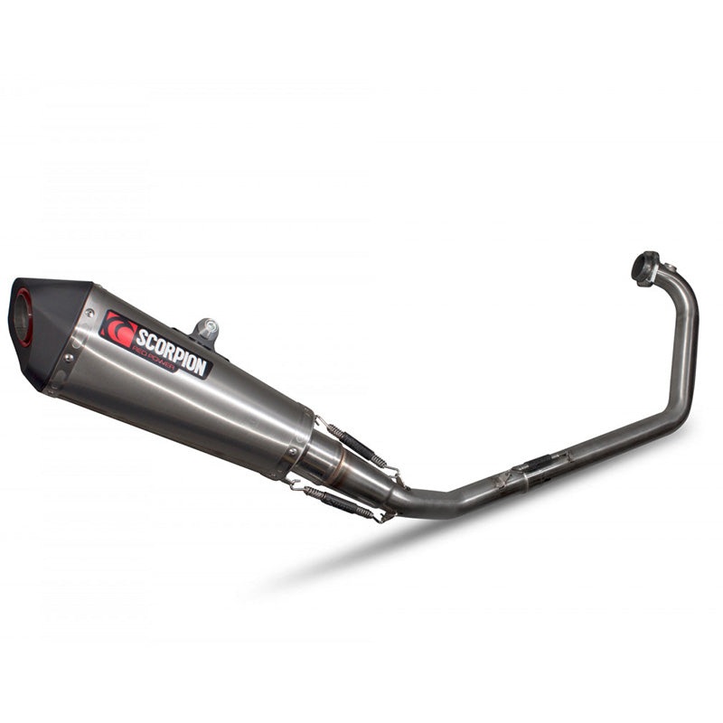 GSX-S 125 / GSX-S 150 Serket Taper Full System Brushed Stainless Steel 17-21 (RSI124SEO)