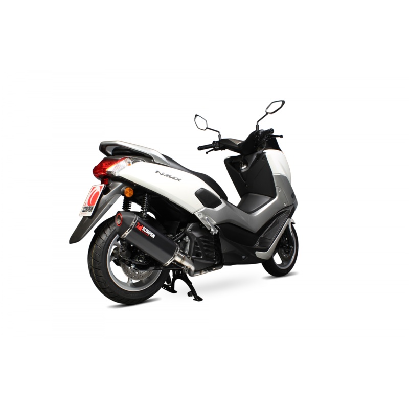 Yamaha N-Max 125 15-17 Serket Full System BlK Ceramic (RYA104BCER)