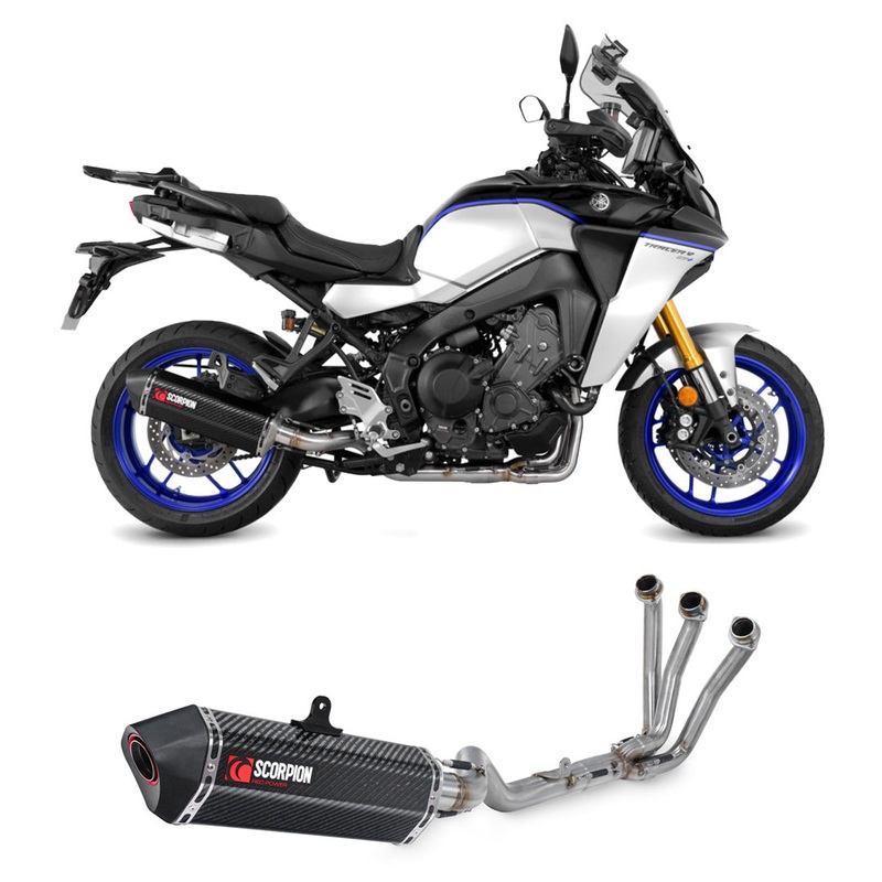 Yamaha Tracer 9/GT 21- Serket Parrallel Full Sys C/Fibre (RYA128SYSCEO)