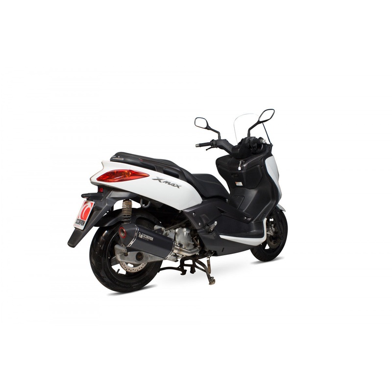 Yamaha X-Max 08-16 Serket Full System Blk Ceramic (RYA105BCER)