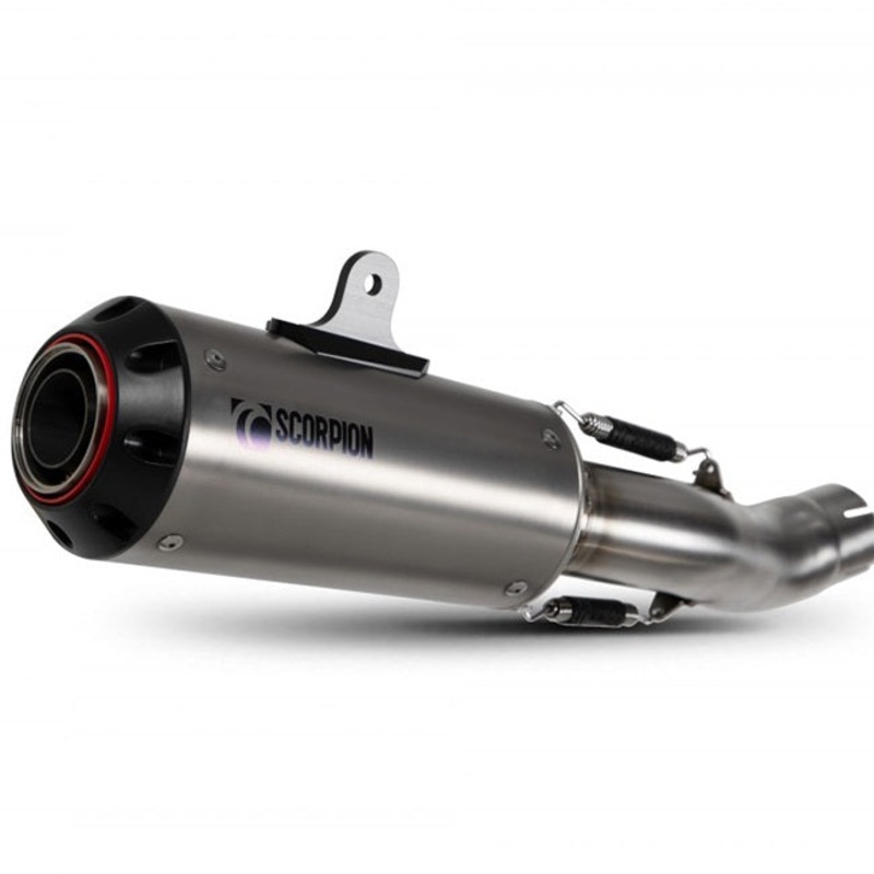 Z1000 SX Red Power Slip-on (Pair) Titanium Sleeve 2017-2019 (PKA109TEO)