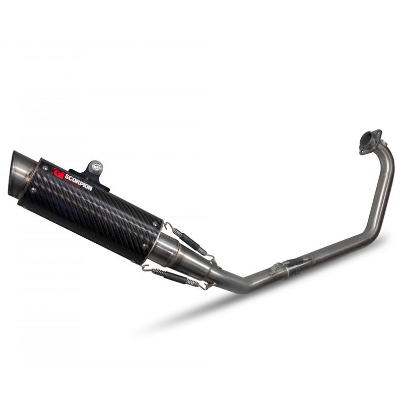 GSX-R 125 / GSX-R 150 RP1-GP Full System Carbon Fibre Sleeve 2017-2021 (SI1012CEM)